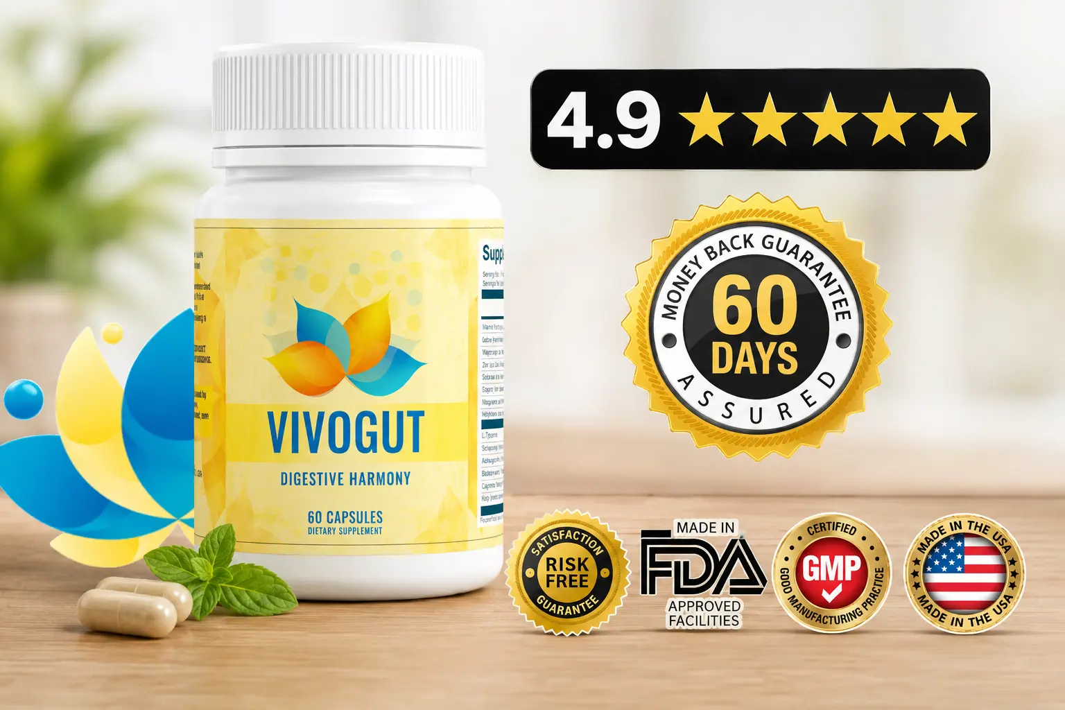 VivoGut Digestive Wellness Support Formula